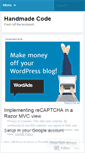 Mobile Screenshot of handmadecode.com